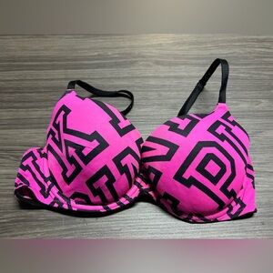 Pink Victoria's Secret Wear Everywhere Lightly Lined Bra Size 32B